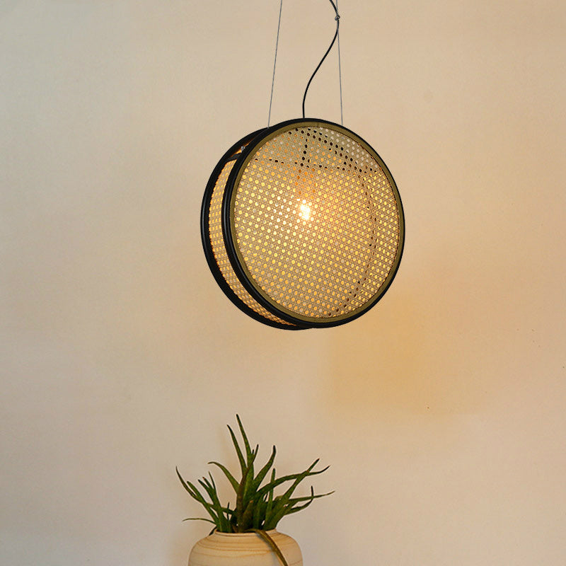 Rattan Retro Lamps