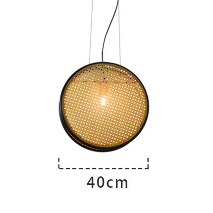 Rattan Retro Lamps