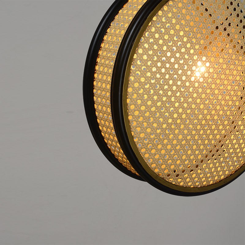 Rattan Retro Lamps