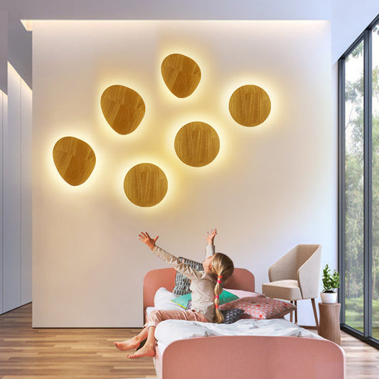 Log Wall Lamp