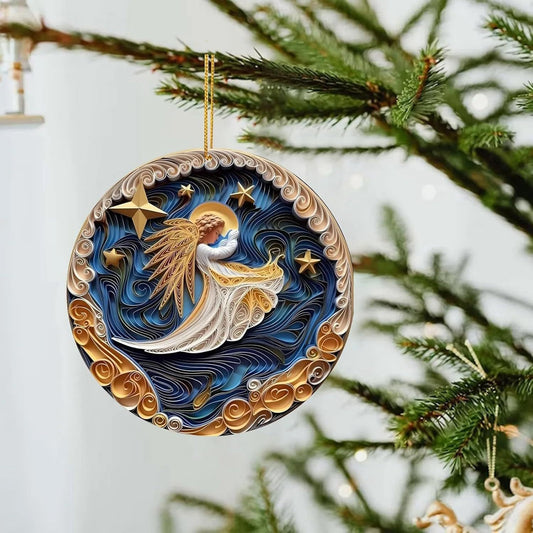 Curly Christmas Decorations