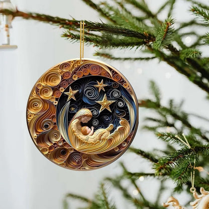 Curly Christmas Decorations