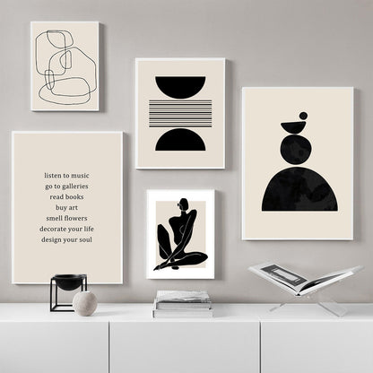 Abstract Bohemian Art